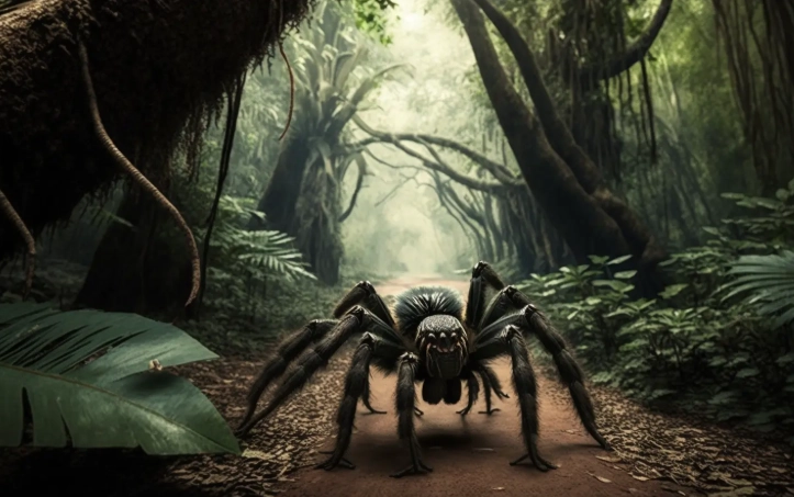 dream about tarantula in the house