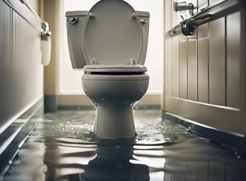 toilet overflow dream meaning