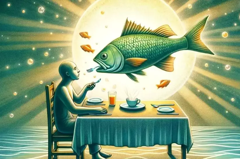 eating fish dream meaning