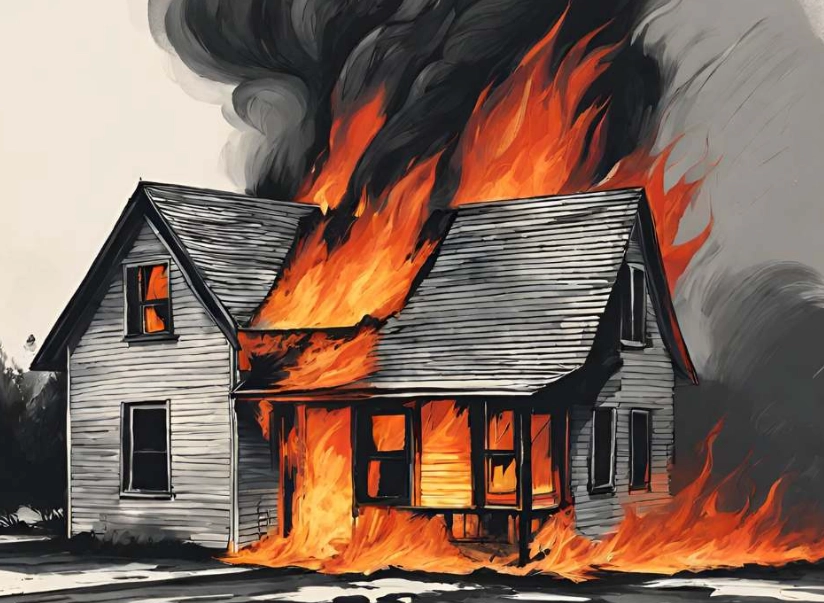 dream about house on fire
