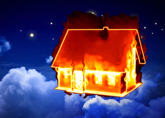 dream of house on fire meaning