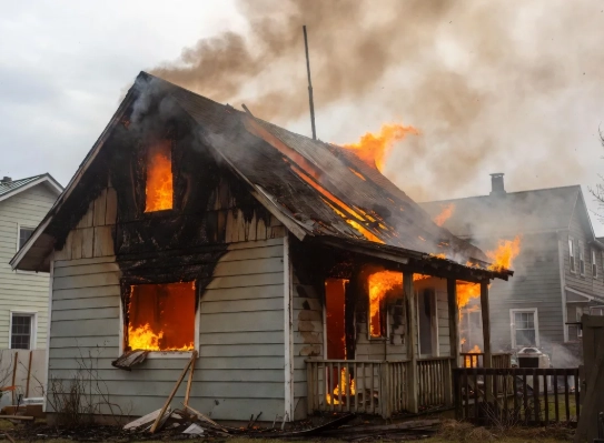 burning house dream interpretation