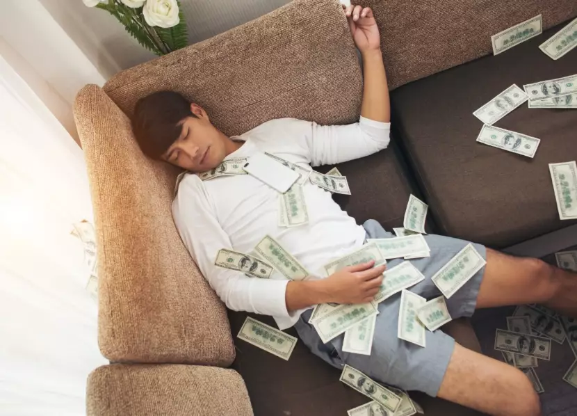 dream about finding money