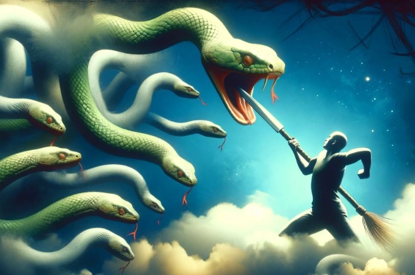killing snakes in dreams meaning