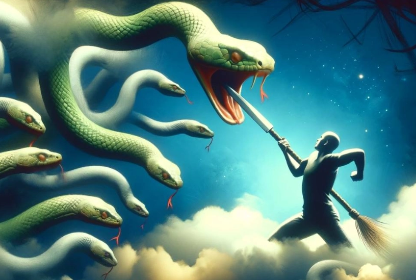 killing snake dream meaning