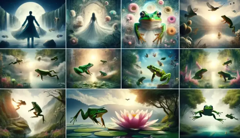 dream about frogs