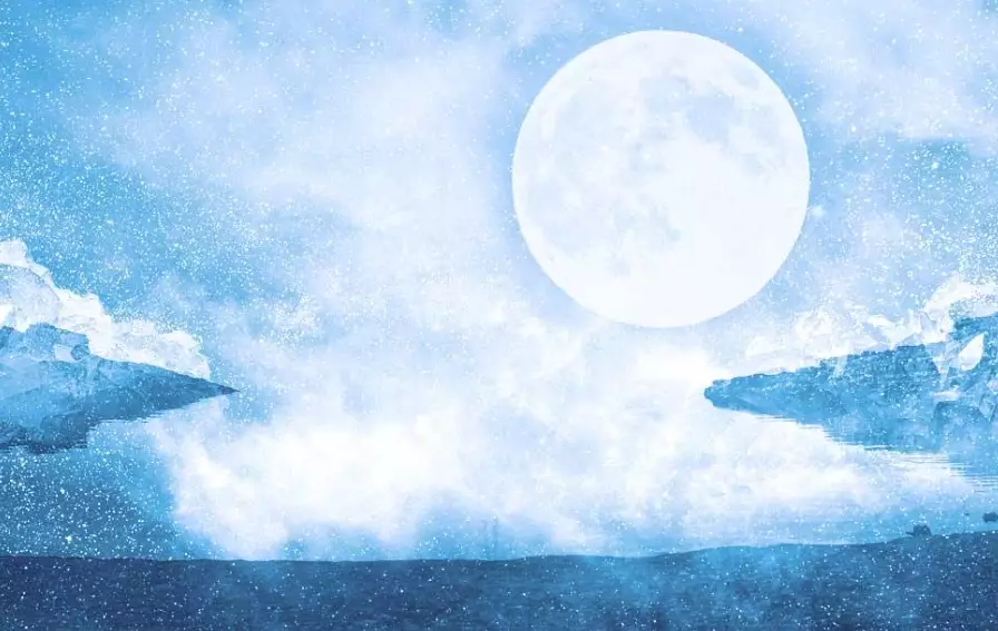 dreaming of blue color