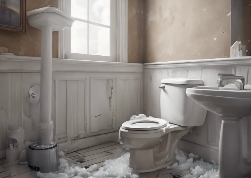 toilet overflow dream interpretation