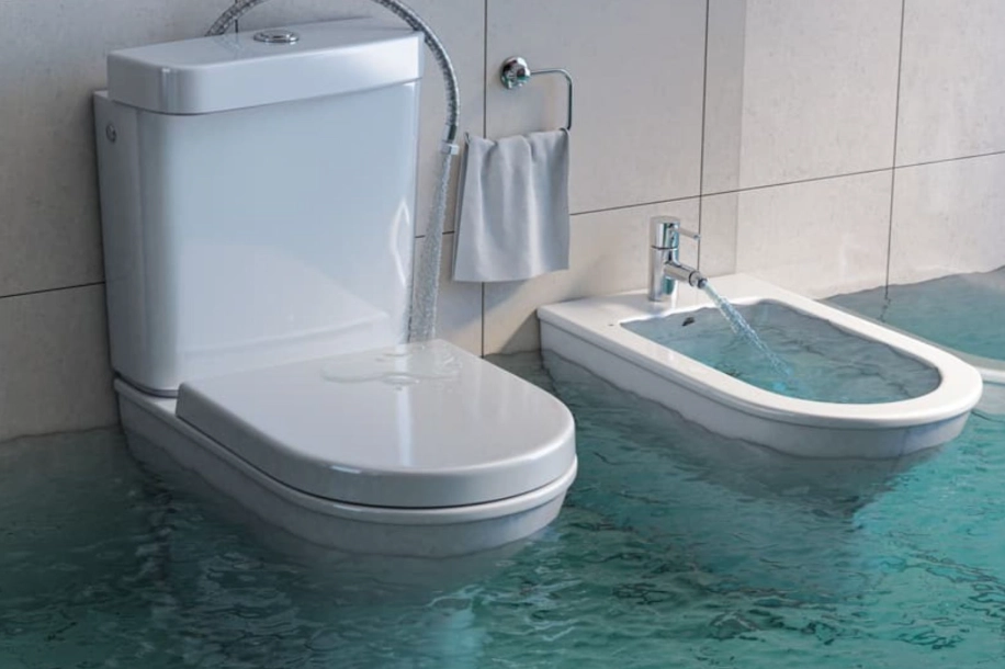 what does dreaming of overflowing toilet mean