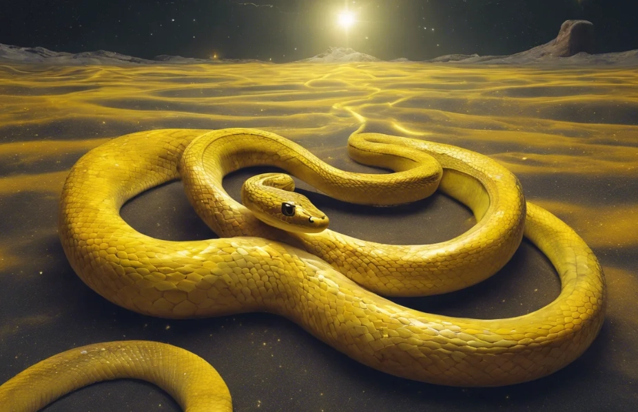 yellow snake dream