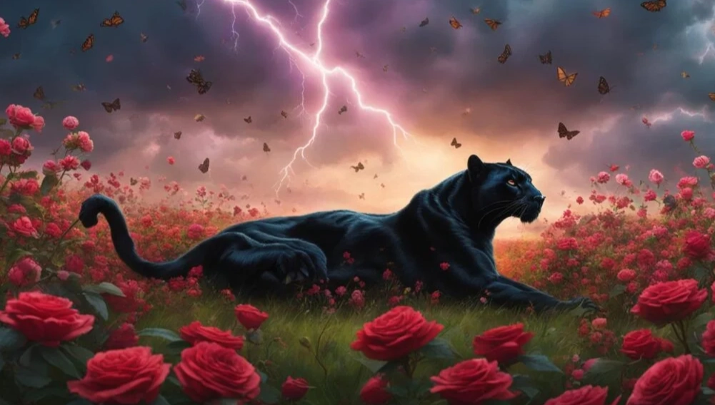 what does it mean to dream of a black panther