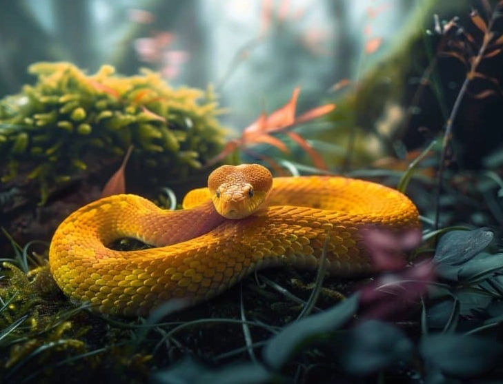 yellow snake symbolism