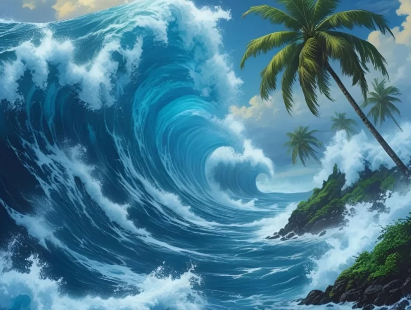 what does a tsunami dream symbolize