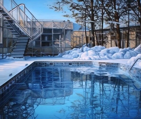 dreaming of a swimming pool