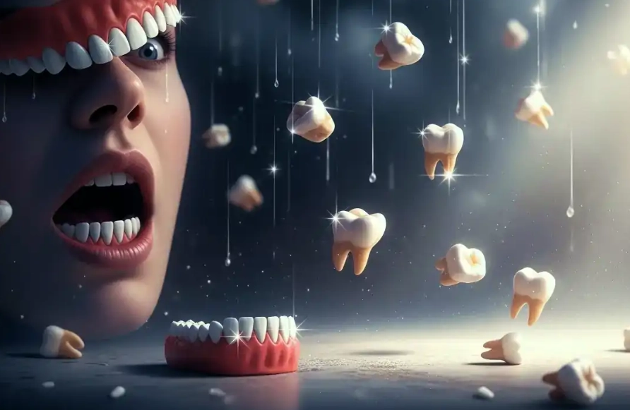 teeth falling out dream