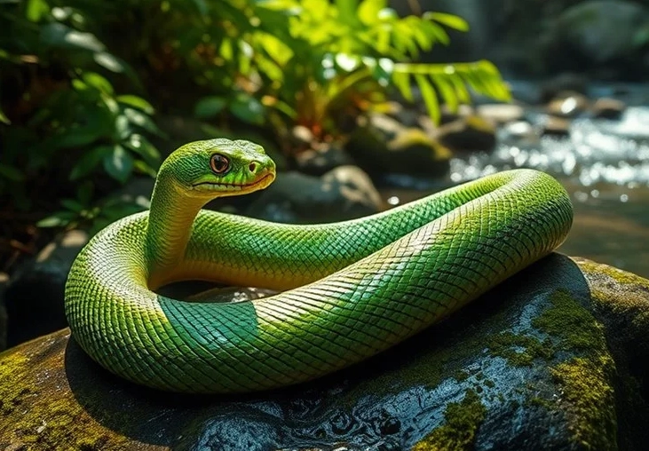 dream of green snake