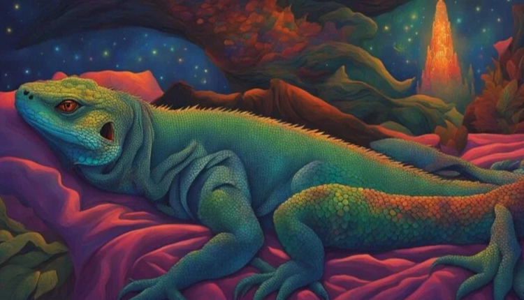 dreaming about a lizard