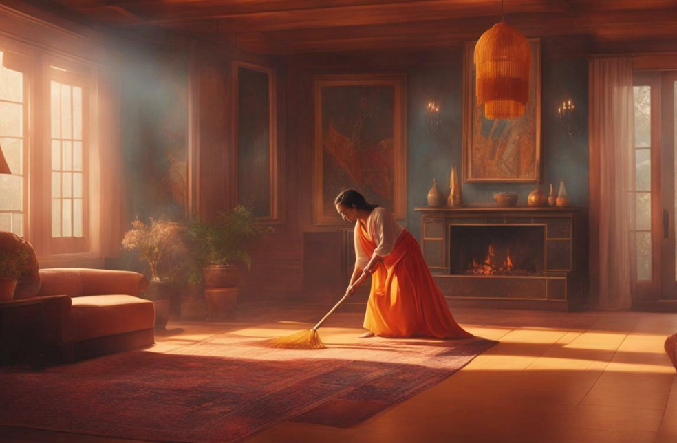 dreaming of cleaning meaning