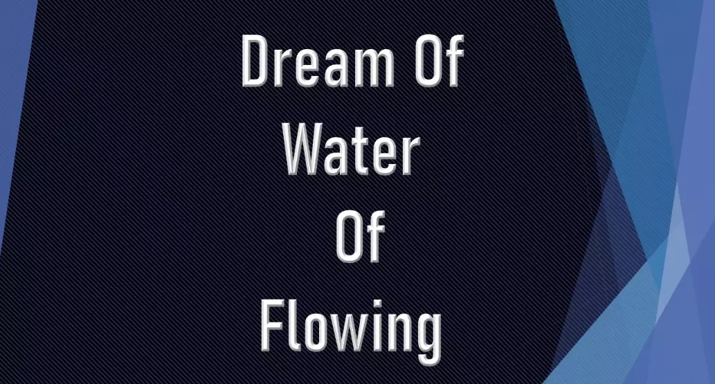 dream meaning of water