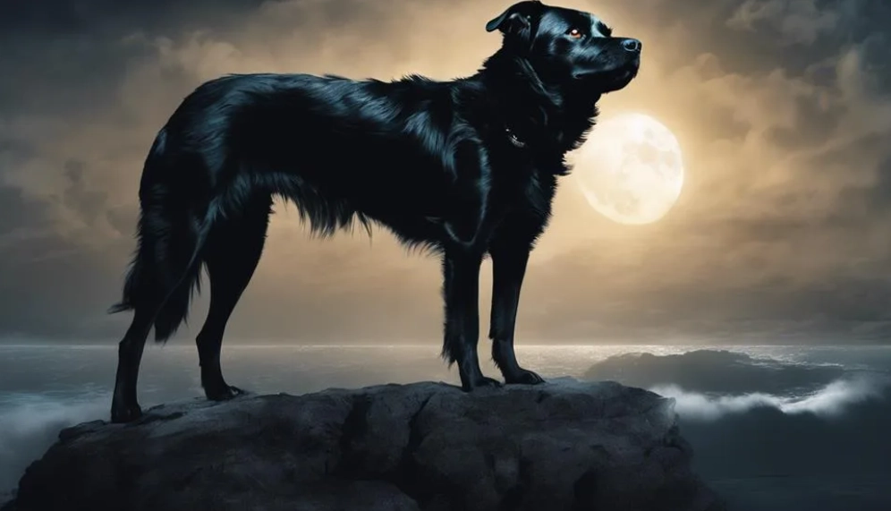 spiritual meaning of black dog