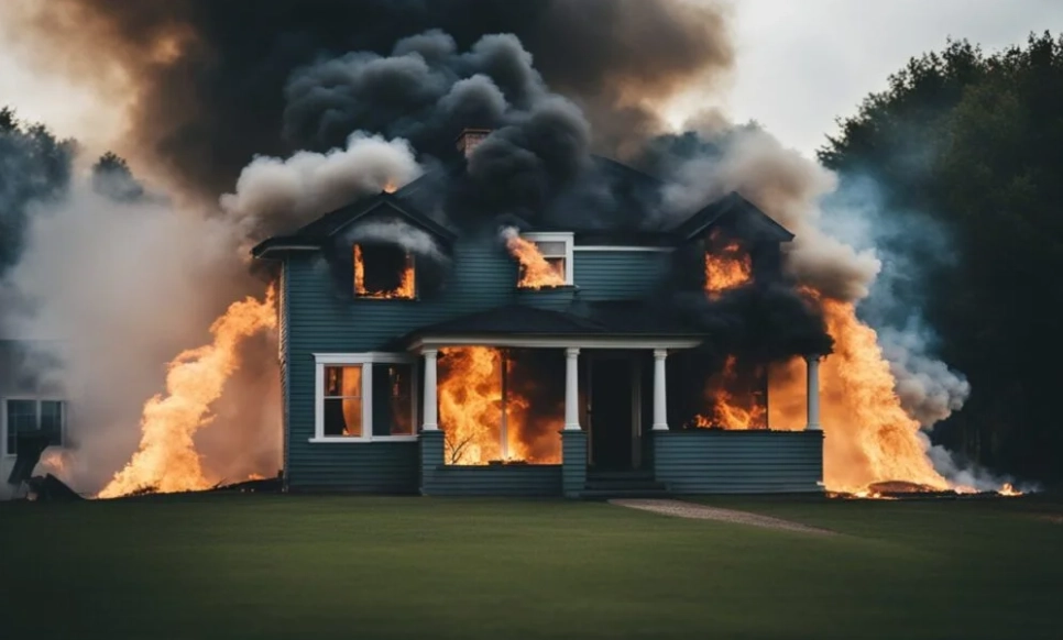 burning house dream meaning