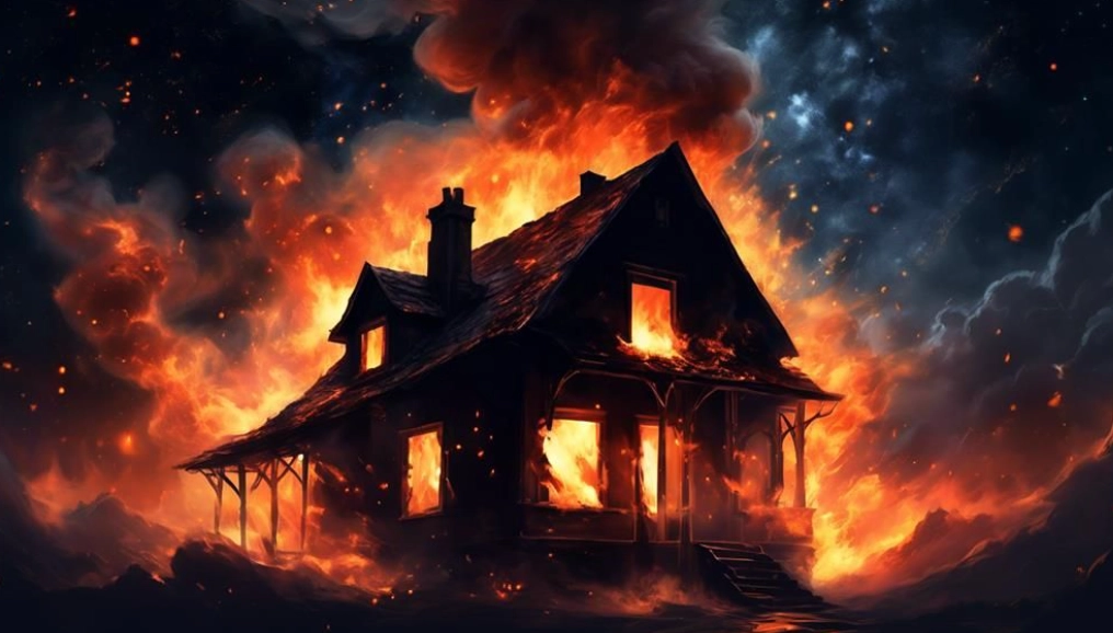burning house dream interpretation