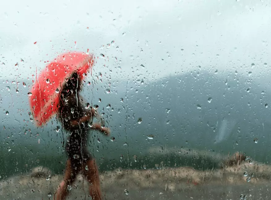 dreaming about raining meaning