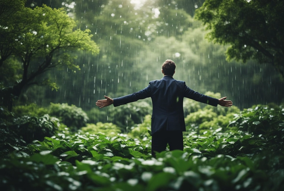 dreaming about raining